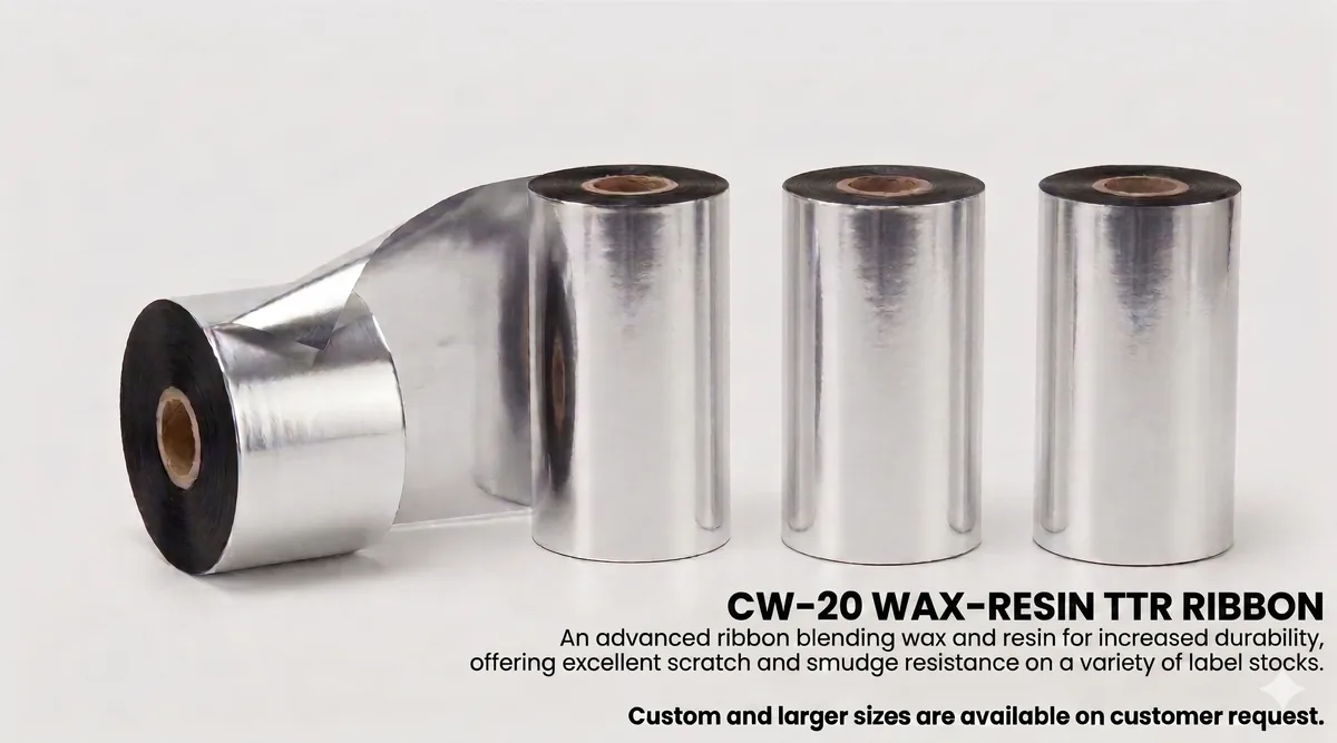 CW-20 Wax Resin Ribbon