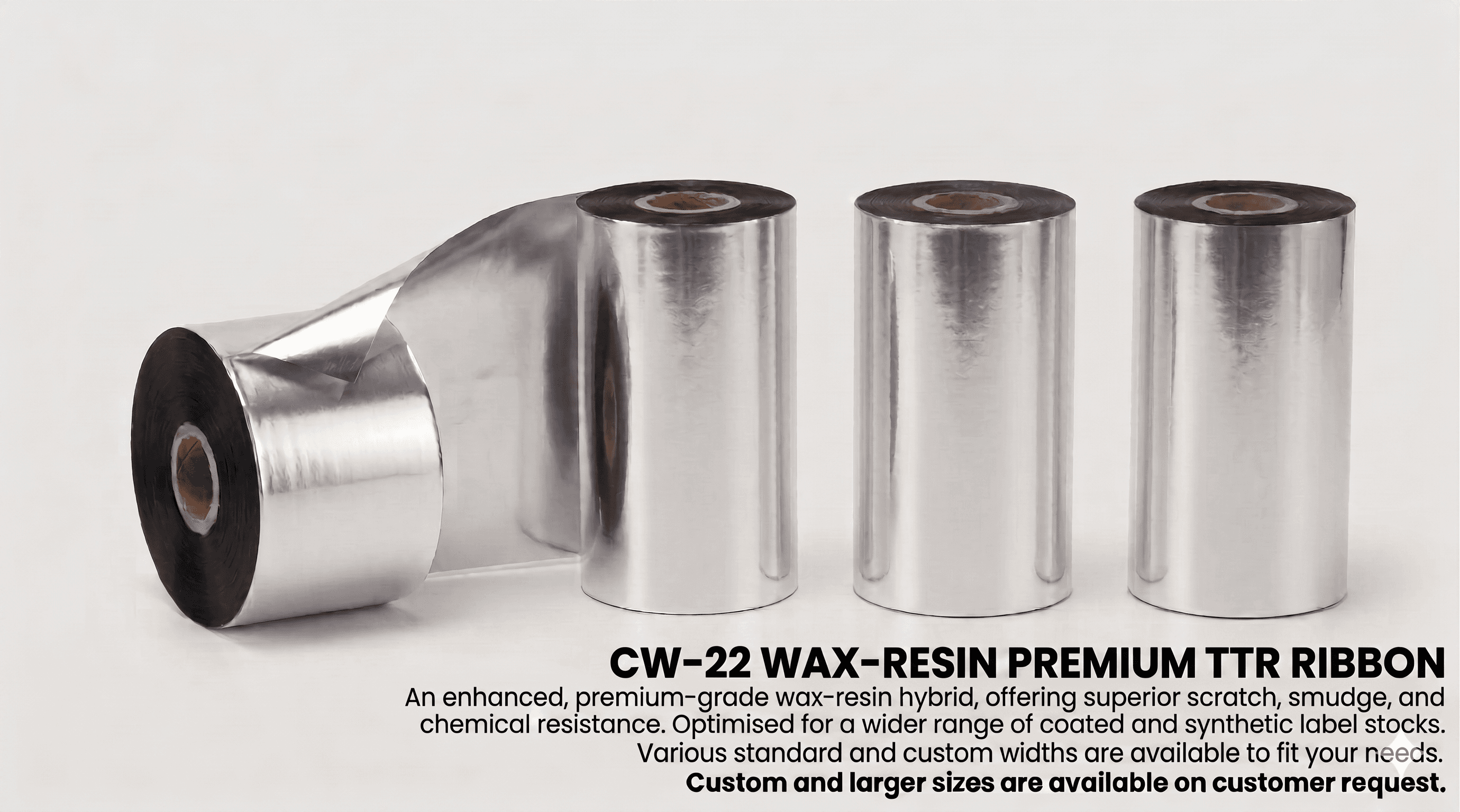 CW-22 Wax Resin Premium Ribbon